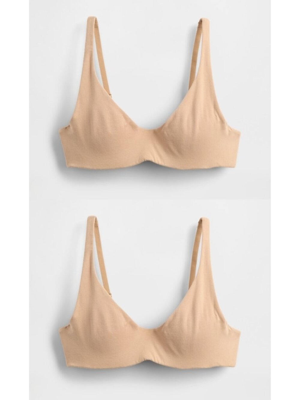 2 Organic Cotton Bras 36C